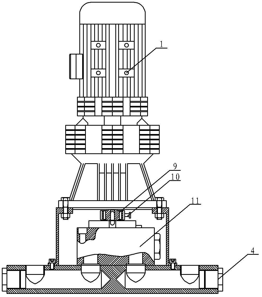 Pressure control system and method for no-load starting of emulsion pump