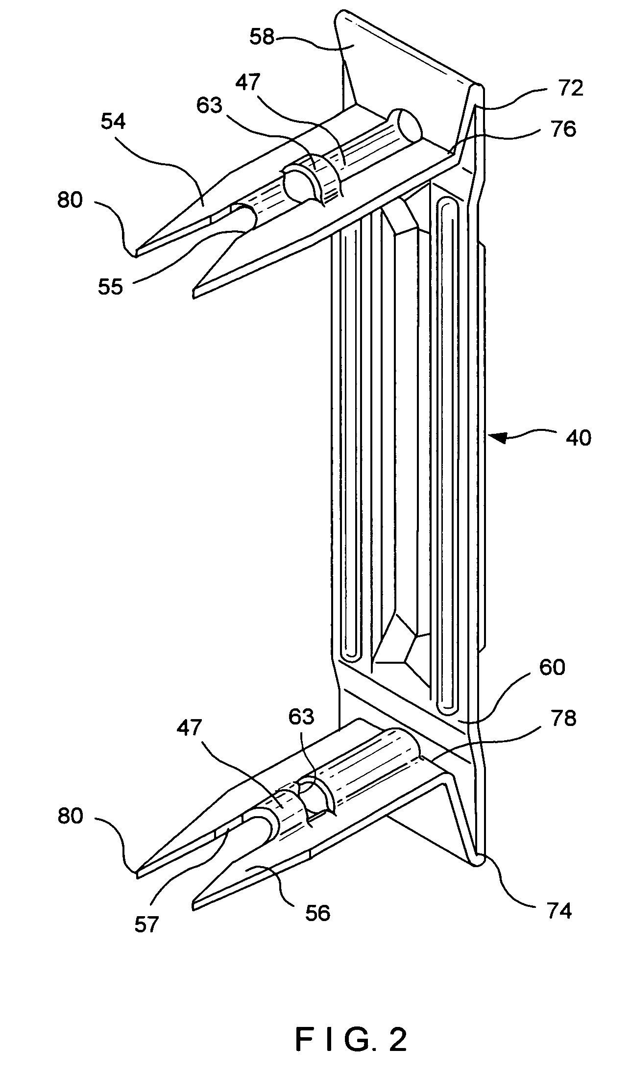 Notched surface-mounted anchors and wall anchor systems using the same