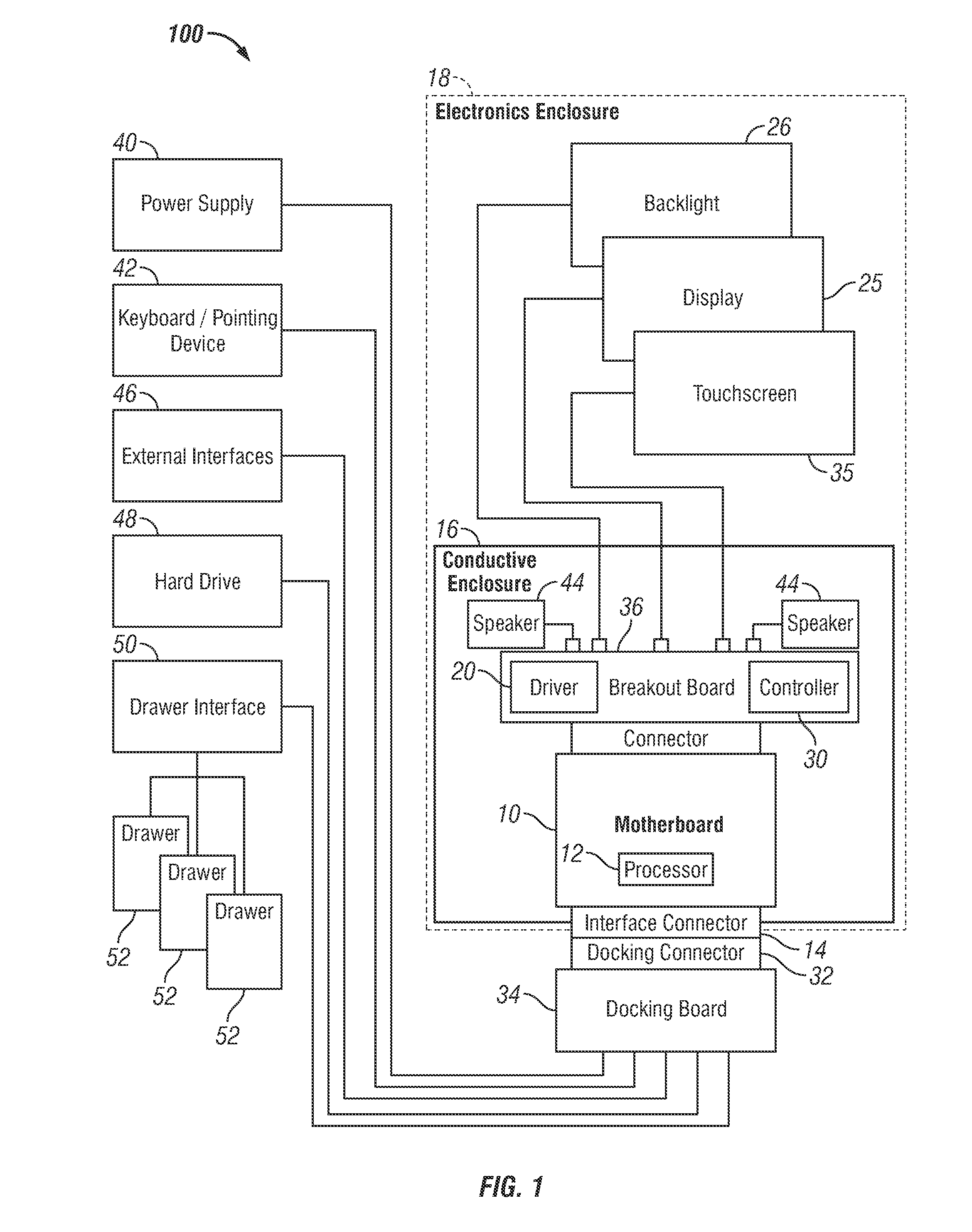 Passive cooling and EMI shielding system