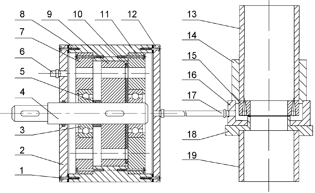 Pneumatic piston push type lift pump