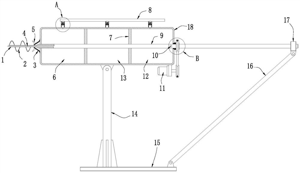 Discharge-aiding, energy-increasing and efficiency-improving method for open hole oil layer of ultra-short radius horizontal well