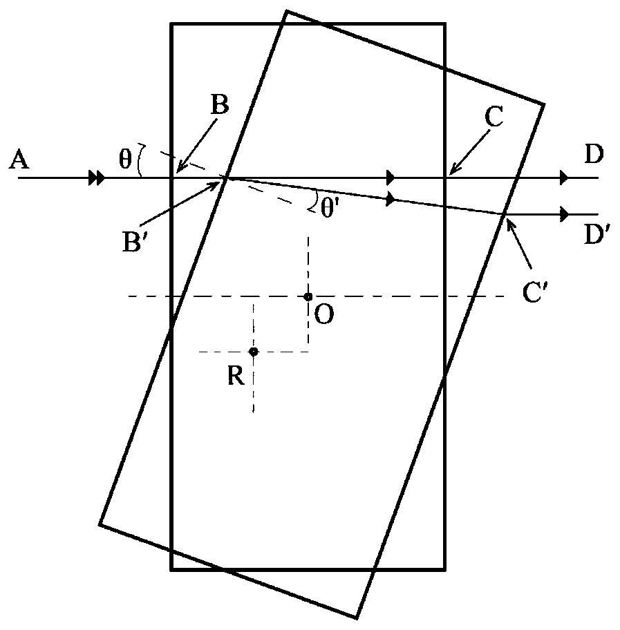 A kind of laser self-mixing interferometric measurement device and measurement method