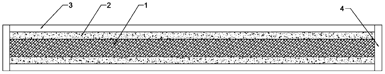 A polymer sound-absorbing composite panel and its manufacturing method