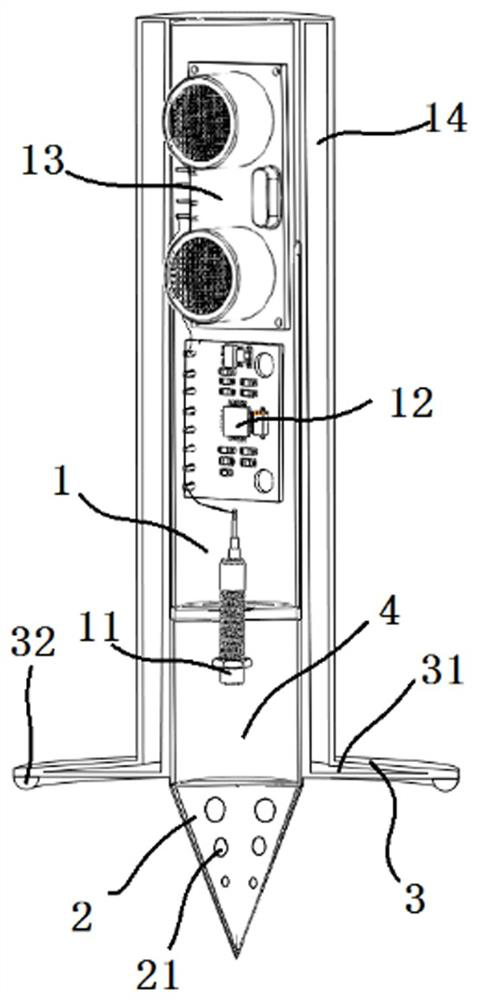 A wearable monitoring system that is easy to assemble and disassemble and its use method