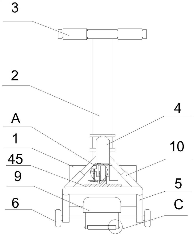 Intelligent variable-speed grass trimmer