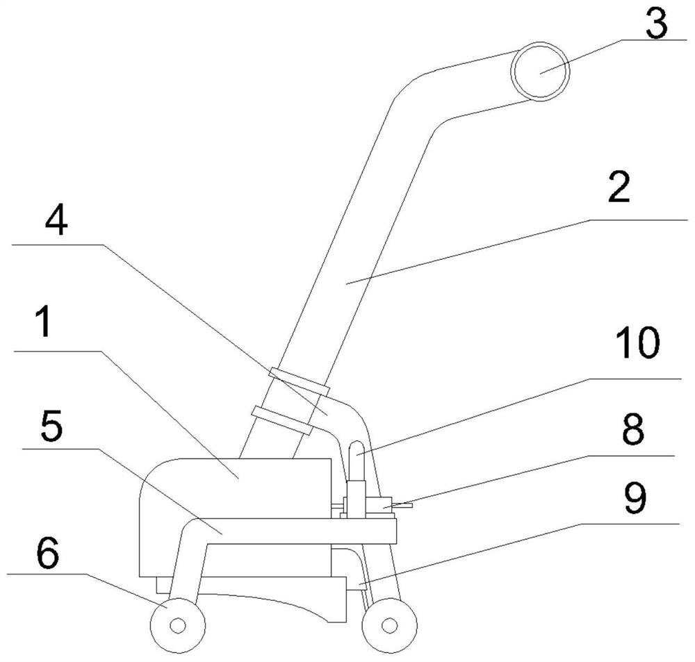 Intelligent variable-speed grass trimmer