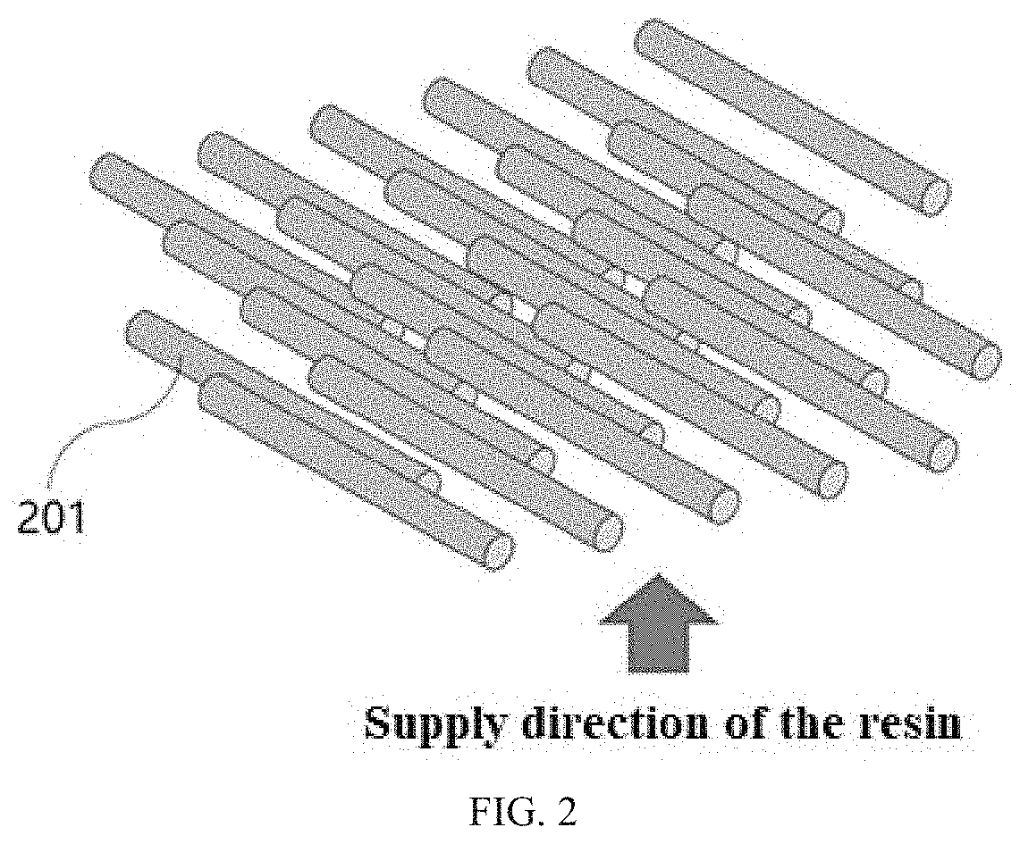 Method for producing long-fiber composite