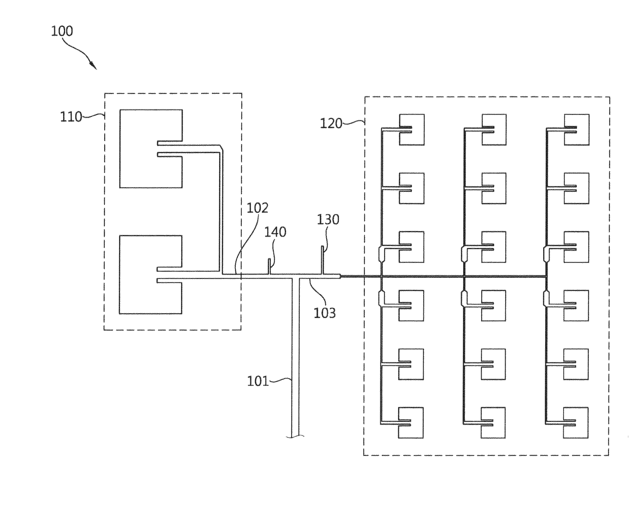 Antenna for a radar detector