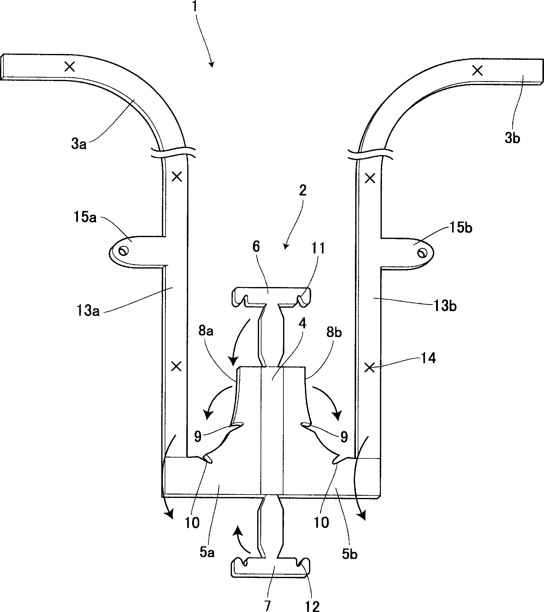Positioning jig for vehicular-part mounting hole