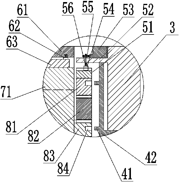 A handcart-type switch cabinet crank handle