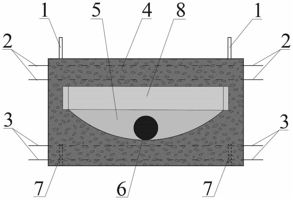 Modular built-in PTRMD precast concrete block and fan vibration control method