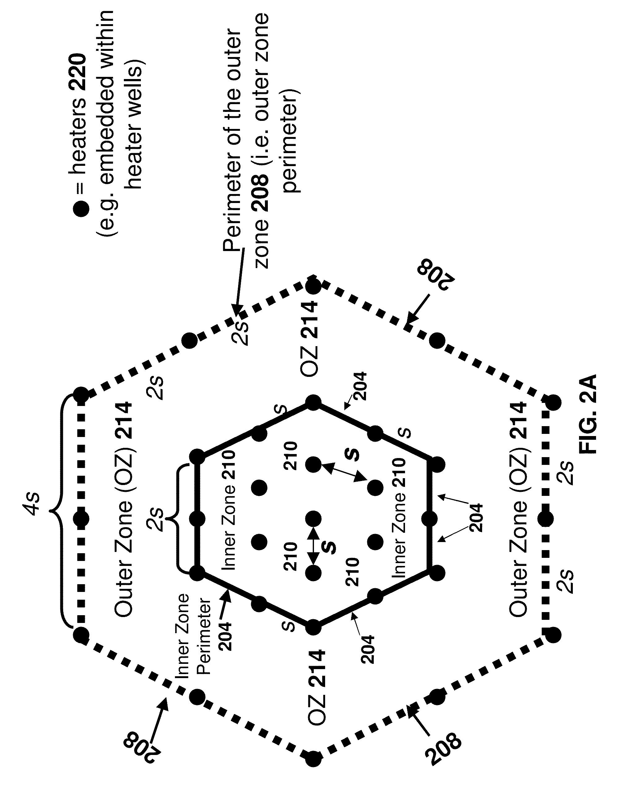 Heater pattern including heaters powered by wind-electricity for in situ thermal processing of a subsurface hydrocarbon-containing formation