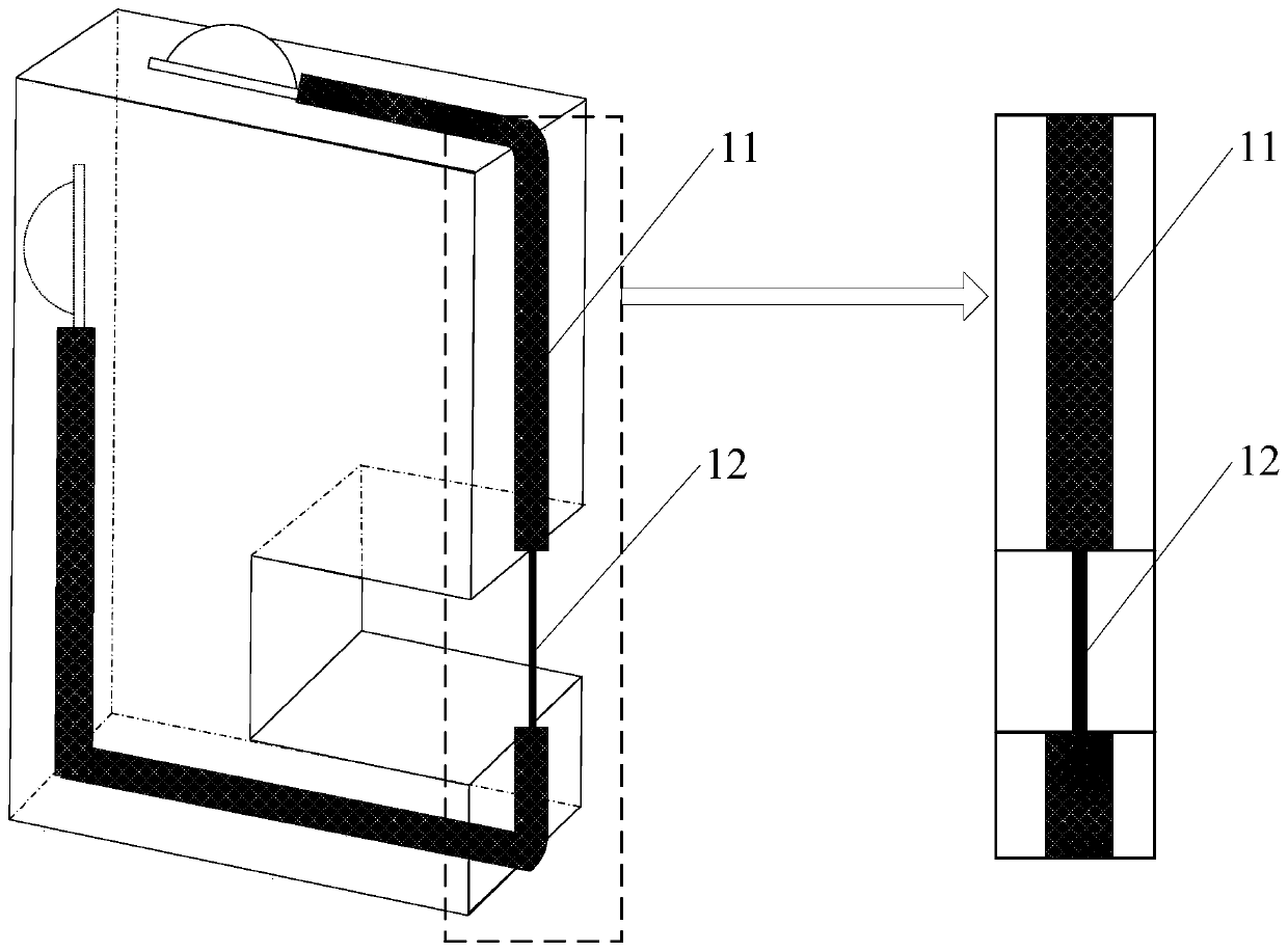 Preparation method of cathode for micro-electrolytic wire cutting carbon nanotube fiber tool