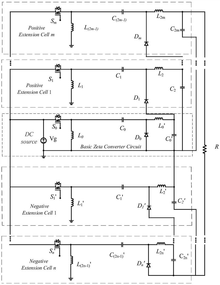 Single-input high-reliability Zeta DC-DC converter