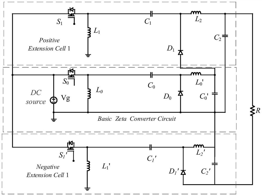 Single-input high-reliability Zeta DC-DC converter