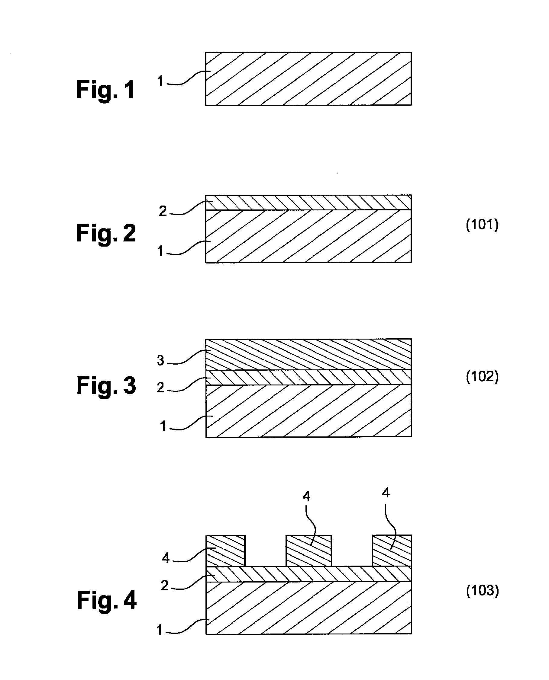 Method for making patterns on the surface of a substrate using block copolymers