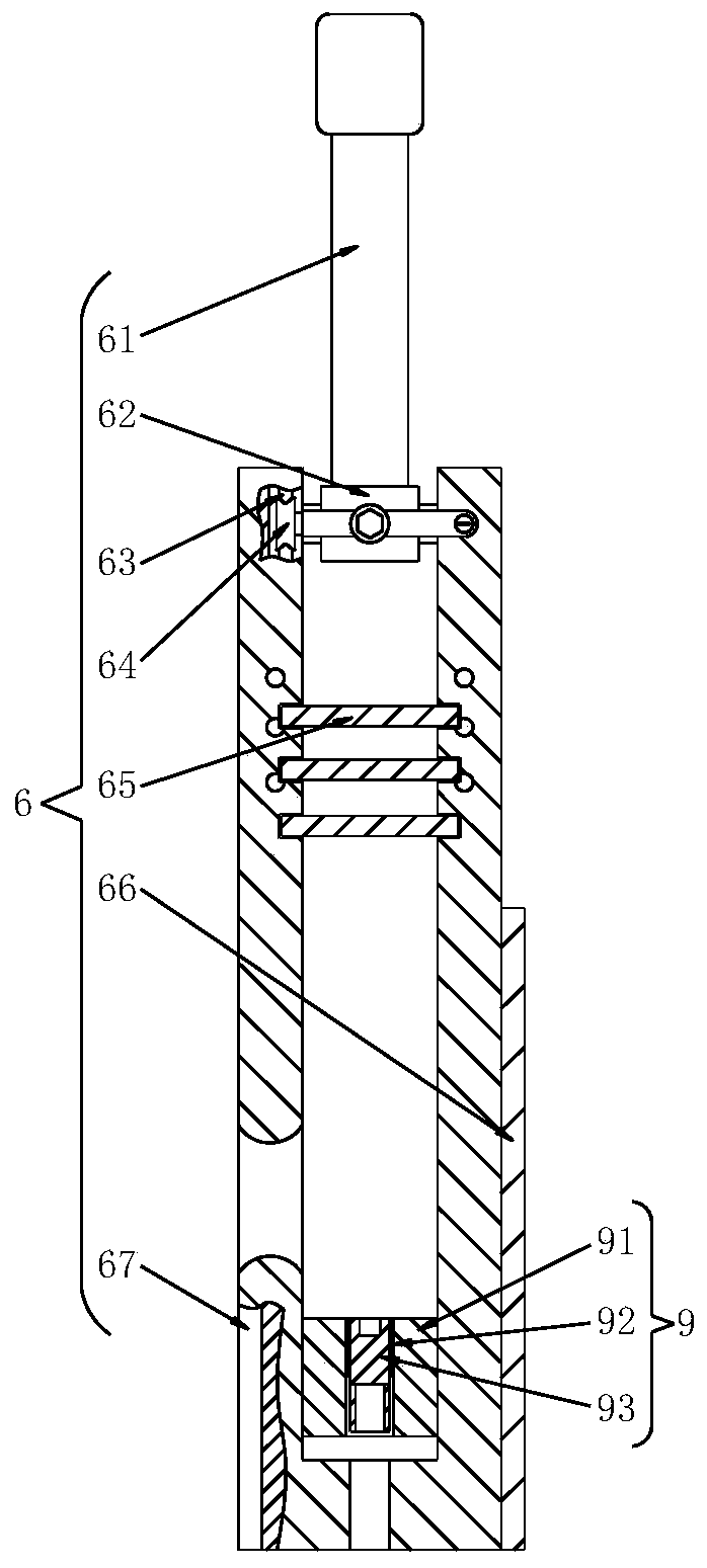 Building staircase plate prefabricating device