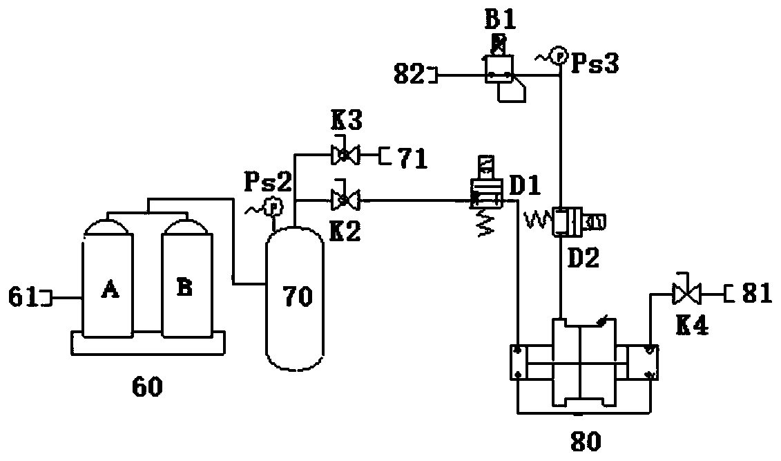 Small intelligent nitrogen producing and filling machine