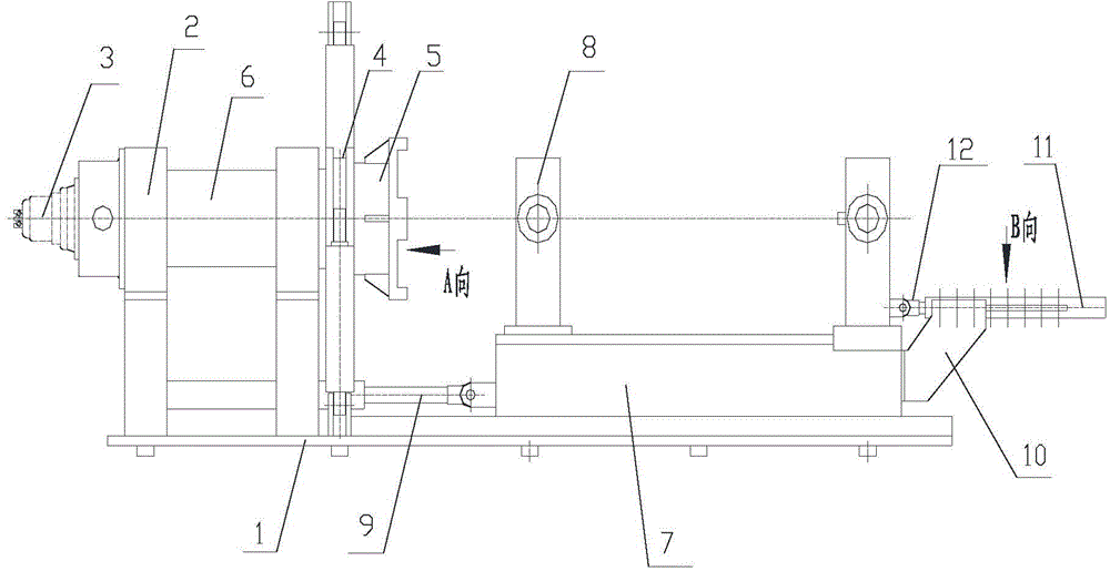 Horizontal vertical column assembling and disassembling machine