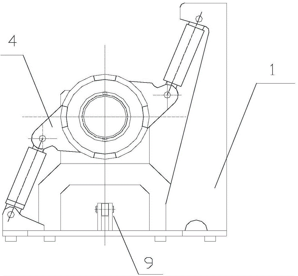 Horizontal vertical column assembling and disassembling machine