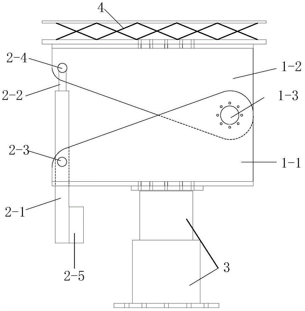 Pulling-expanding type solar energy generator with functions of tilting and elevation