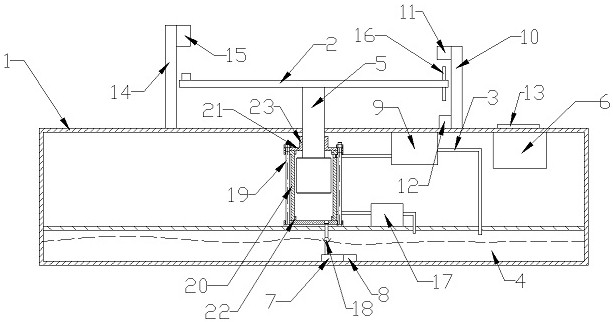 A hydraulic scale and its weighing method