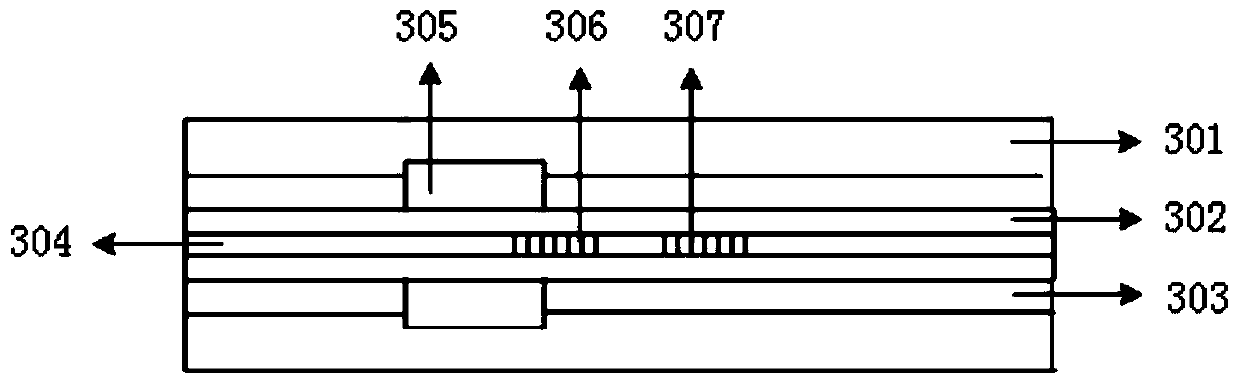 Method and device for quasi-distributed multi-parameter measurement of fiber bragg grating F-P cavity array