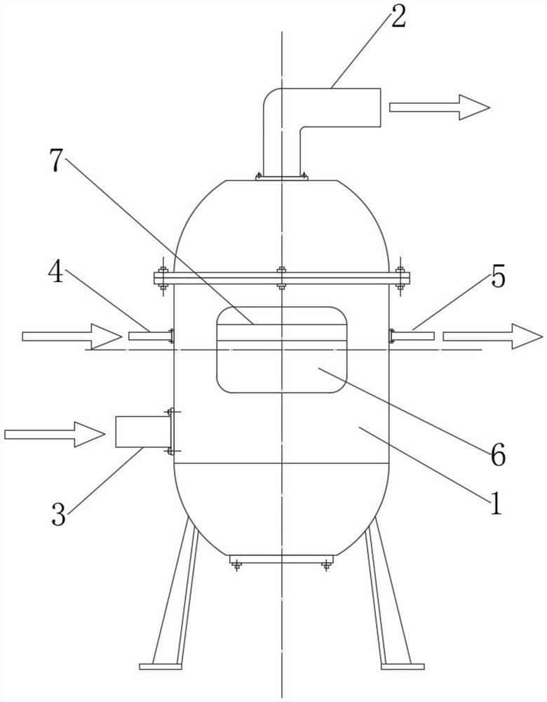 An entrainment-controlled flow-type supercritical extraction pharmaceutical equipment