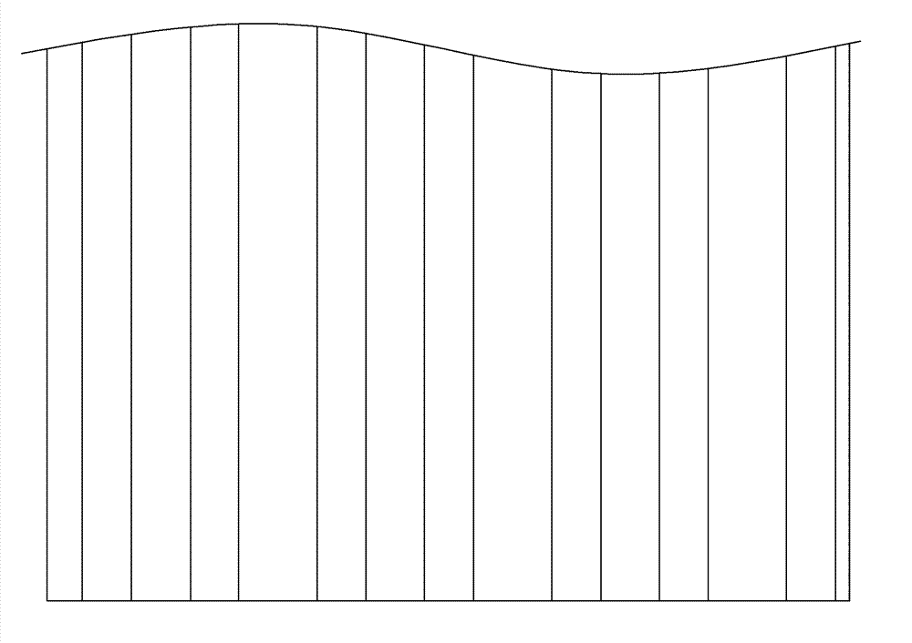 Light-weight lattice laminboard and method for preparing laminboard by punching adopting wire-electrode cutting