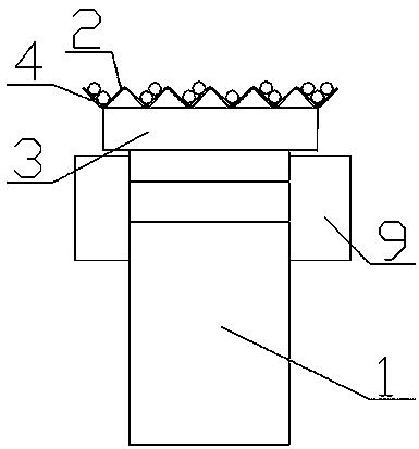 Material arranging mechanism