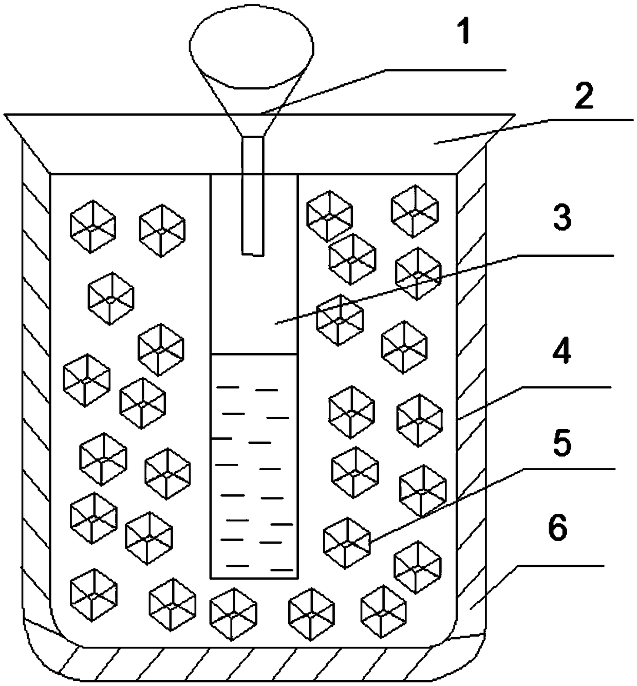 Extraction method and extraction device for agkistrodon acutus snake venom