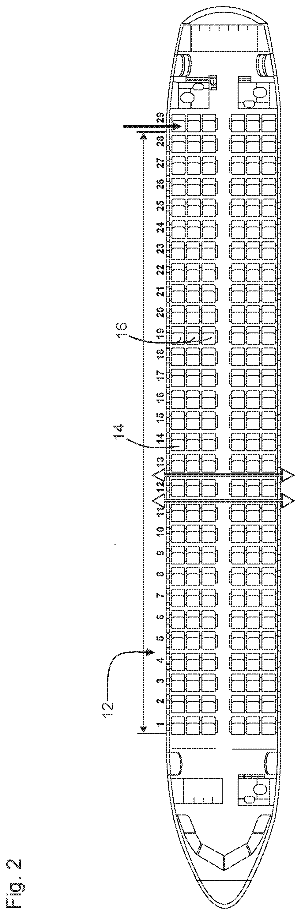 Aircraft seat fastening assembly, seat arrangement and aircraft cabin provided therewith, and aircraft