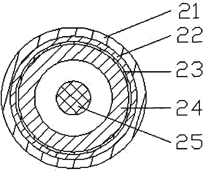 Armored sensing optical cable