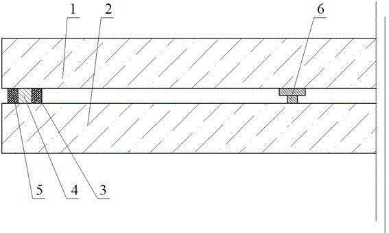 Compound sealed vacuum glass insulation panel and preparation method thereof