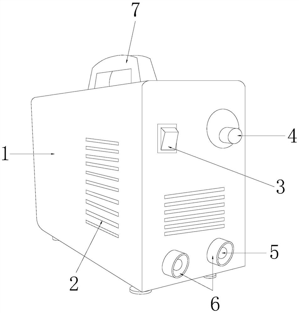 Electric welding machine for transformer production