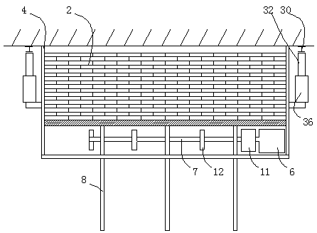 Brick laying machine for building exterior wall