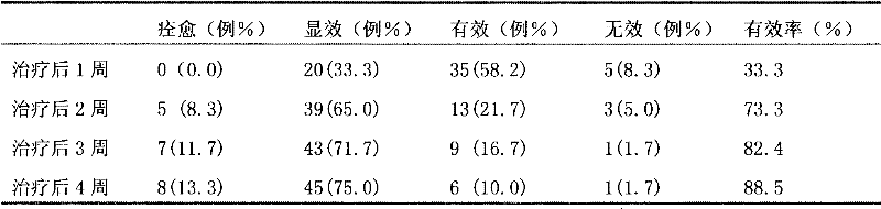 Chinese medicinal embrocation for treating acnes