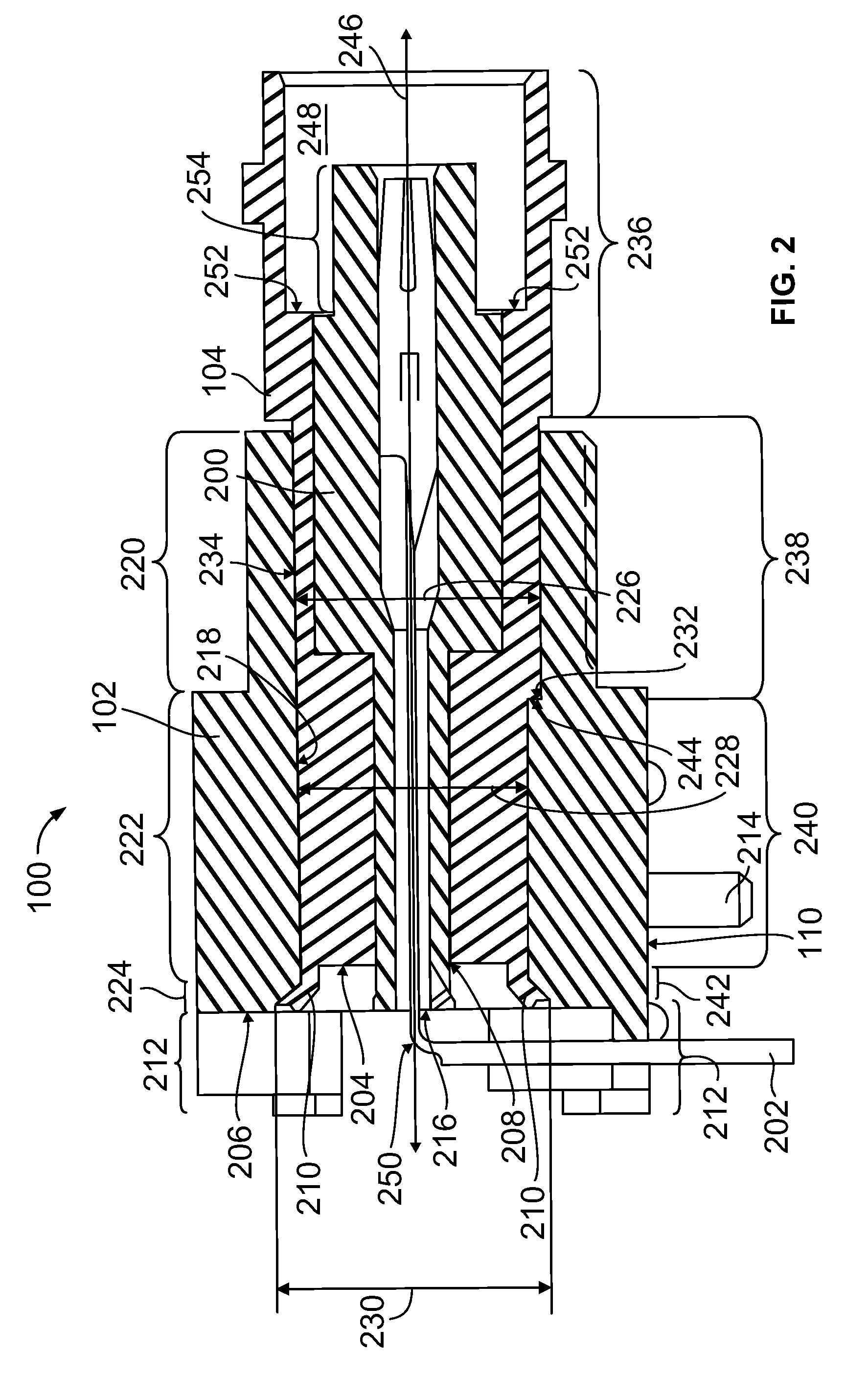 Electrical connector with slotted shield