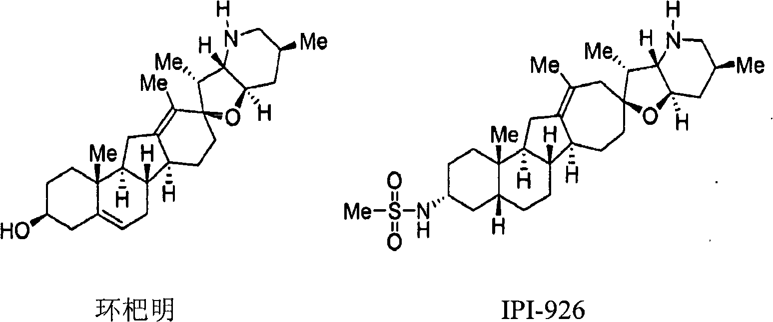 Enzymatic transamination of cyclopamine analogs