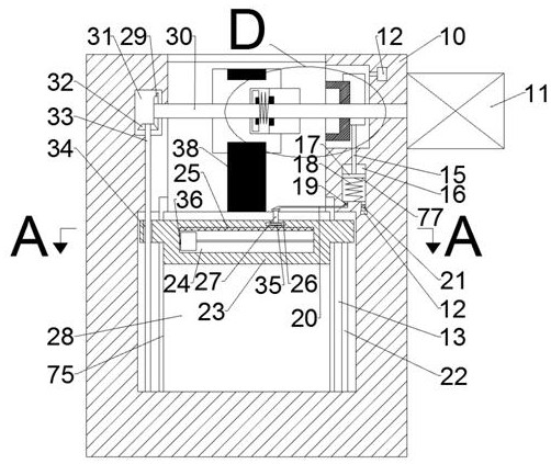 Rust removal device special for vertical lifting type water conservancy gate