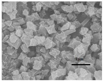 A nanoscale metal fluoride catalyst with confined structure and its preparation method and application