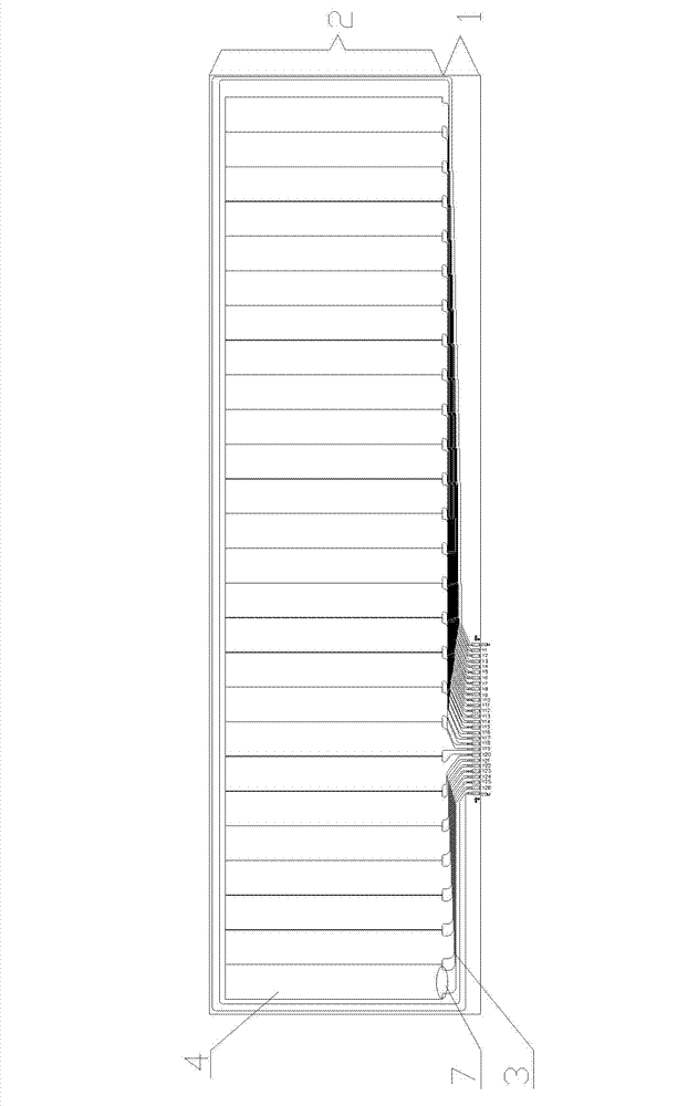 Method for uniformly and chemically gold-plating ITO wiring on capacitive touch screen