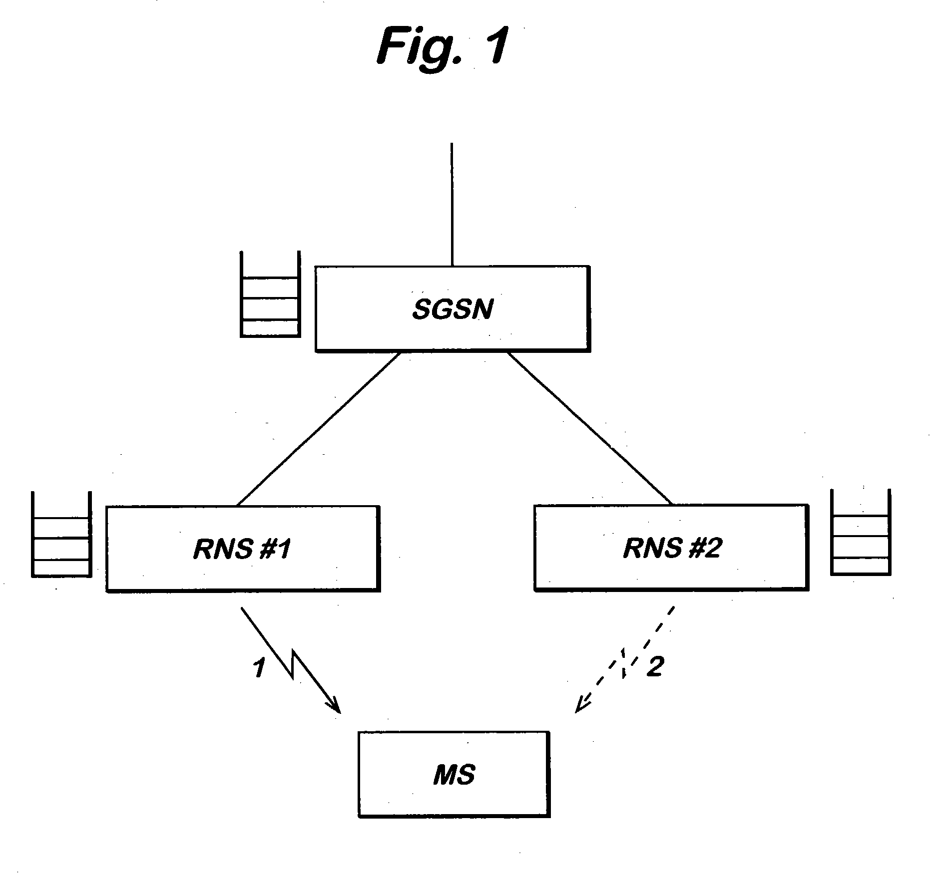 Packet ordering method and apparatus in a mobile communication network employing hierarchical routing with data packet forwarding