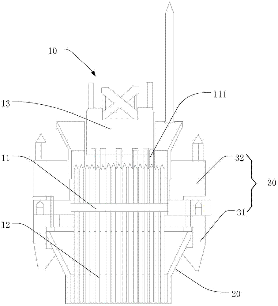 Device and method for repairing nuclear fuel assembly