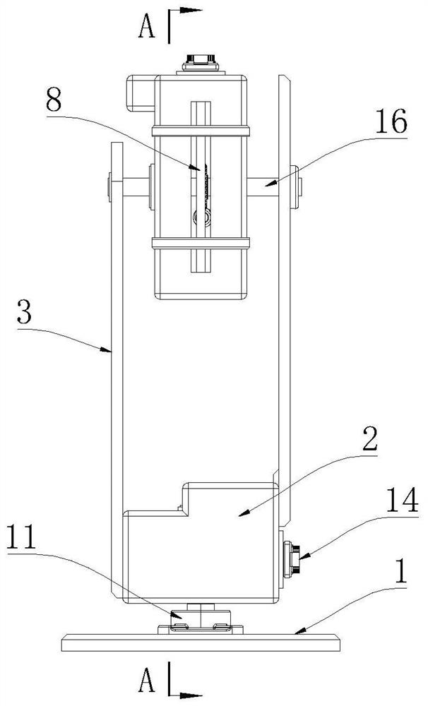Automatic holder connecting mechanism