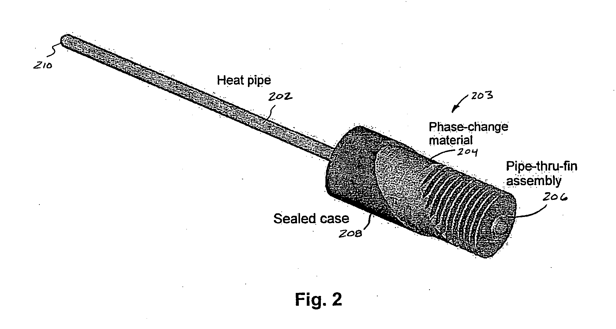 Phase-change heat reservoir device for transient thermal management