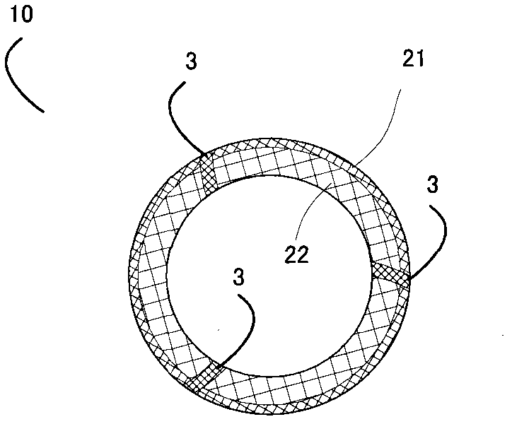 Preparation method for external pressure tubular membrane