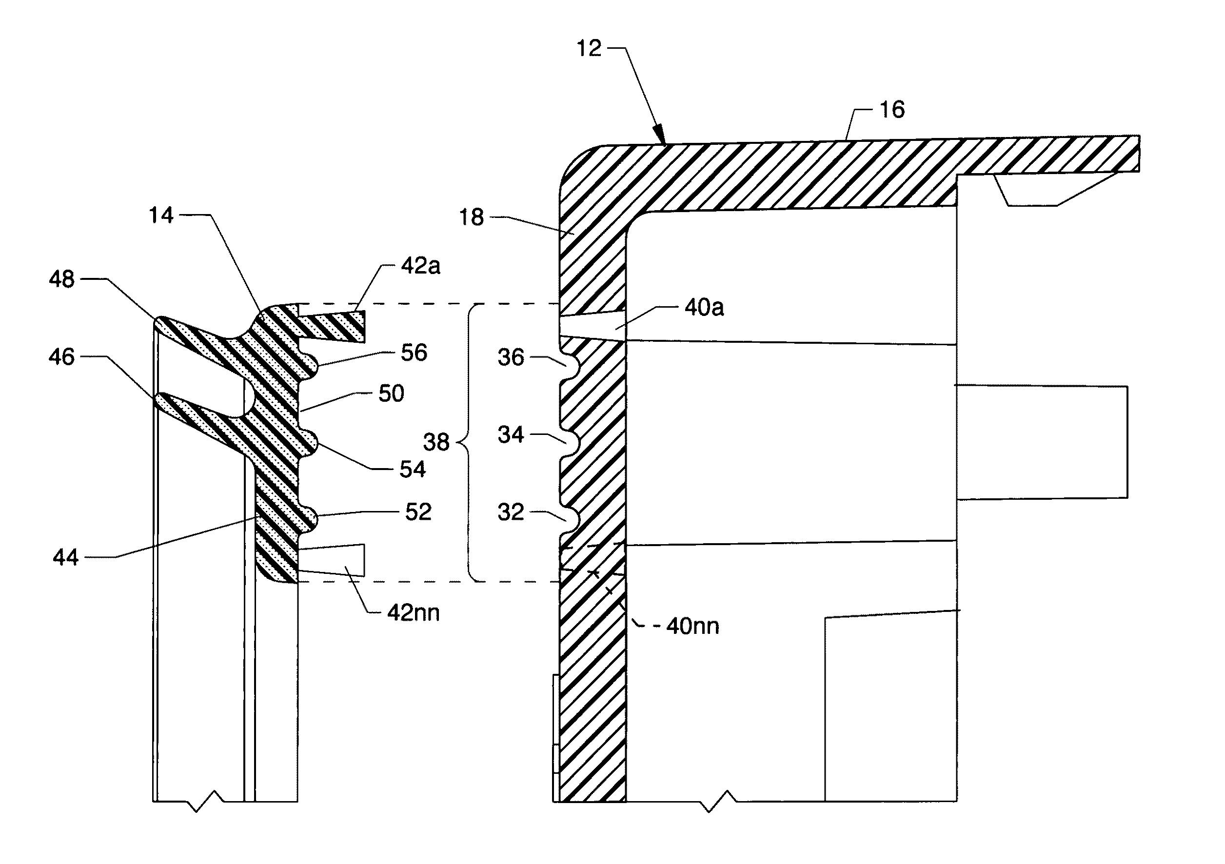 Electronic sign module housing having an overmolded gasket seal