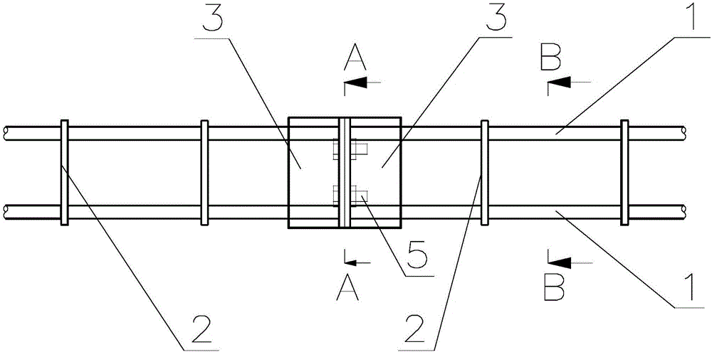 Tunnel secondary lining arch frame unit, arch frame structure constituted by same and erection method of arch frame structure