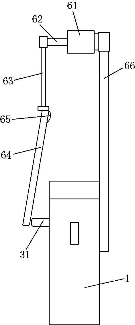 Vehicle-mounted water cup structure for improving traffic safety